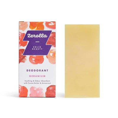 geranium natural deodorant bar
