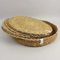 Seagrass Tablemats with Holder - Set of 6 - Natural