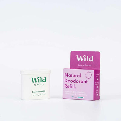 wild deodorant refill pack