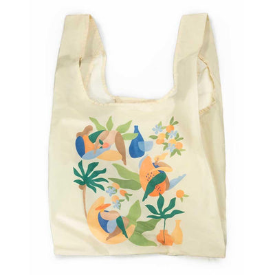 fruits / cabana reusable shopping bag