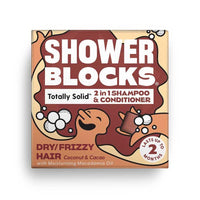 shower blocks dry frizzy hair types