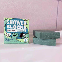 shower blocks oily fine 2 in 1 shampoo