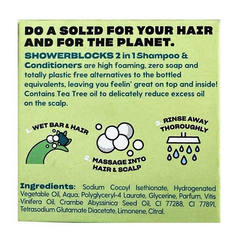 shower blocks oily fine hair shampoo ingredients