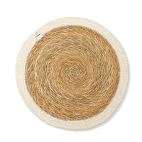 seagrass & jute tablemat