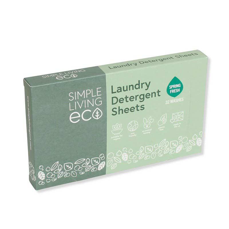 Plastic-Free Laundry Detergent Sheets -32 PackEco-Friendly & Biodegradable  – The Friendly Turtle