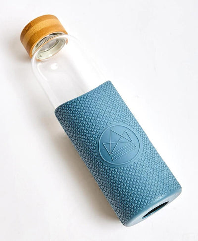 Reusable Glass Water Bottle - 550ml - Super Sonic - The Friendly Turtle