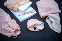 pink all purpose cotton bags