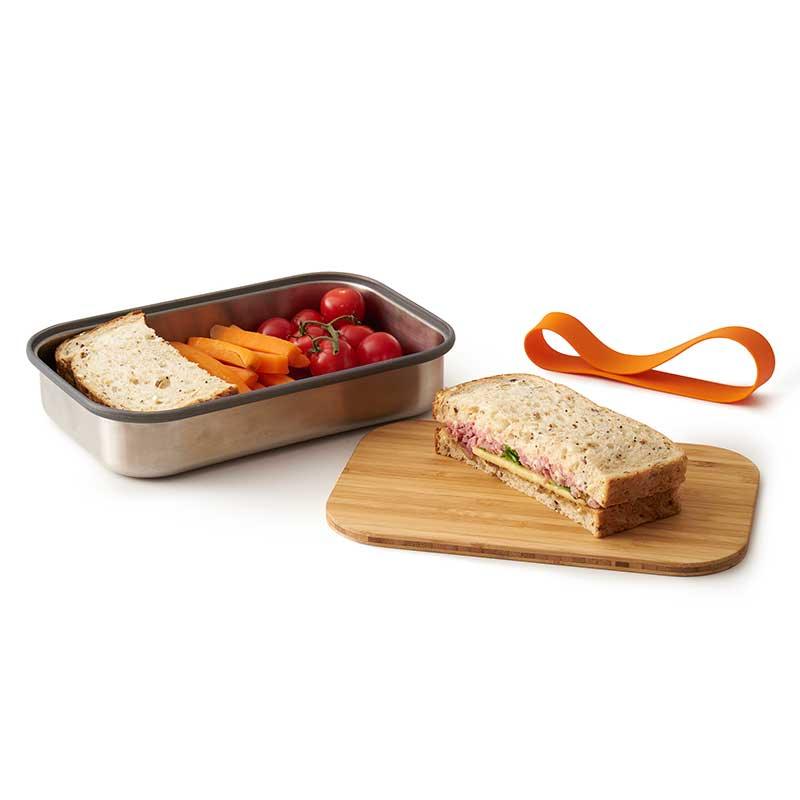 sustainable reusable salad sandwich box primary image by black and blum
