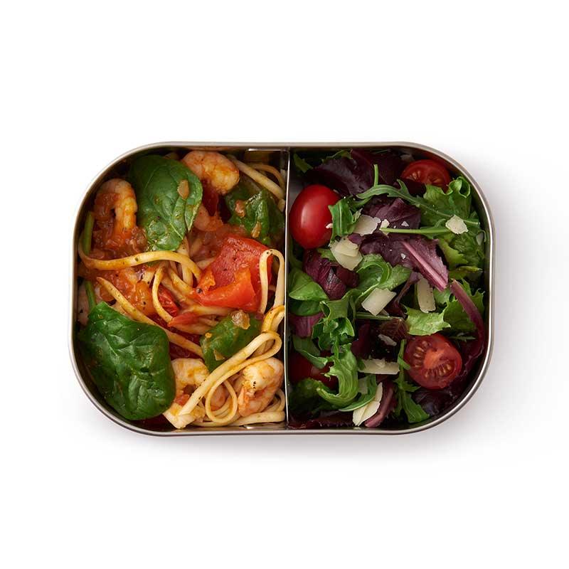 dishwasher and oven ready stainless steel lunchbox by black and blum
