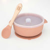 silicone baby bowl set blush