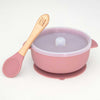 silicone baby bowl set mulberry