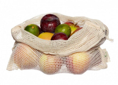 Organic Fruit & Veg Net Bags - The Friendly Turtle