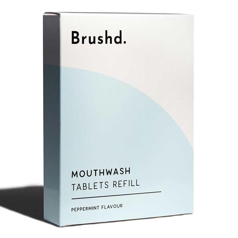 mouthwash tablet refills in peppermint