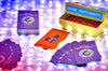 social responsibility card game on glitzy background