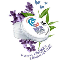 earth conscious natural deodorant tin with lavender