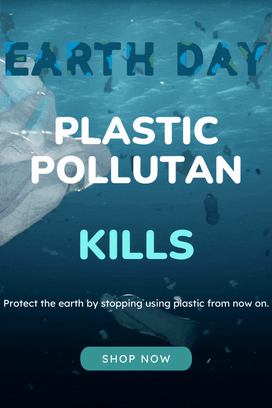 Earth Day | Earth Day 2024 | Earth Day Planet vs. Plastic | Zero Waste Shop Friendly Turtle