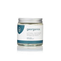 georganics natural toothpaste english peppermint 120ml