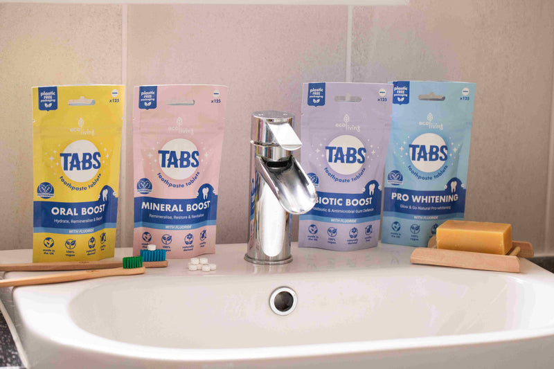 Oral Boost Toothpaste TABS - Fluoride Free