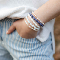 Kooshoo Plastic-free Pearl Hair Ties - Ocean Pearl_1