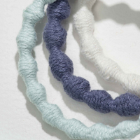 Kooshoo Plastic-free Pearl Hair Ties - Ocean Pearl_