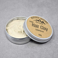 Rugged Nature Hair Clay - Cedarwood 100g