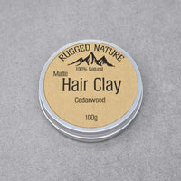 Rugged Nature Hair Clay - Cedarwood 100g