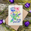 flowers for my fav plantable card