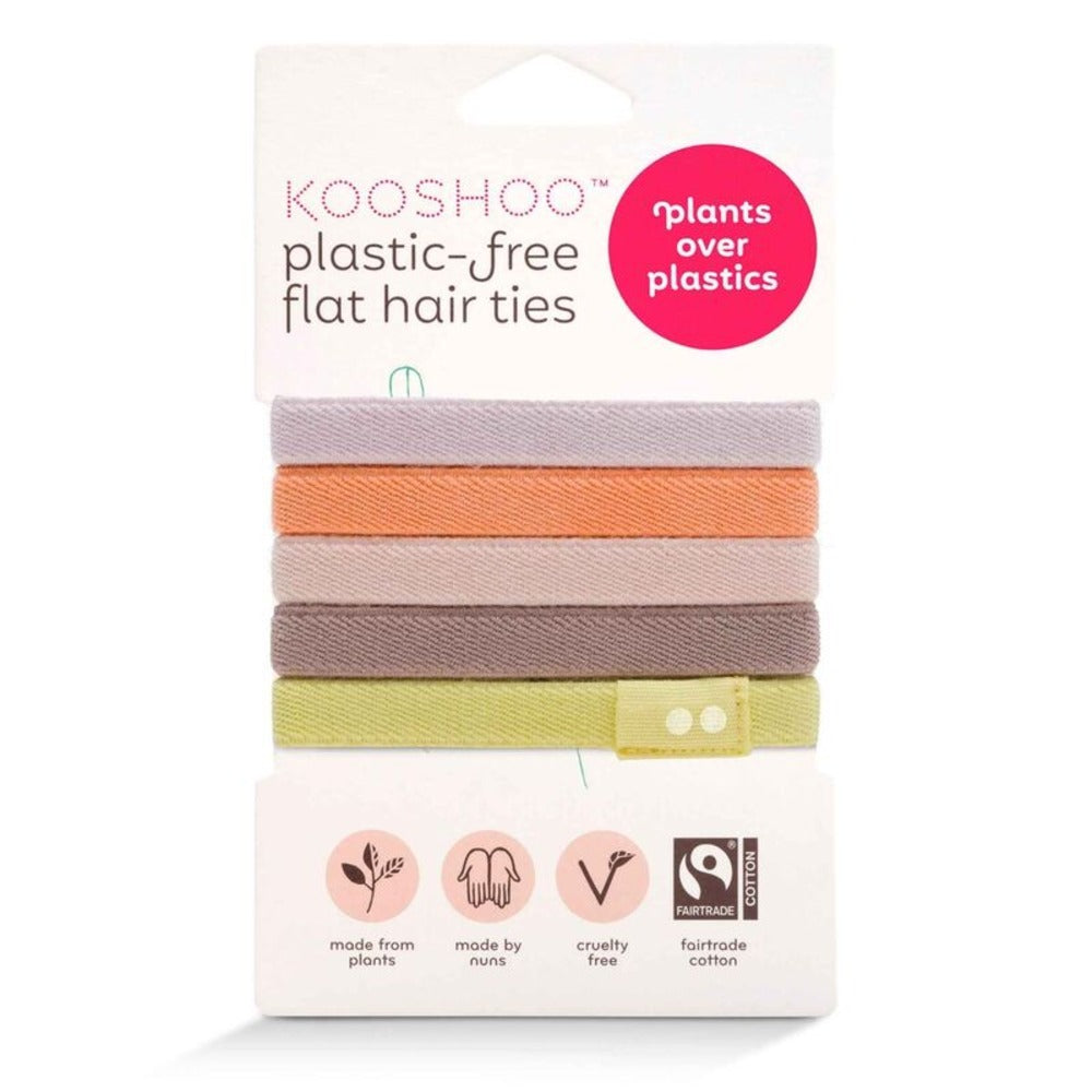 Plastic Free Hair Ties - Bright Spark