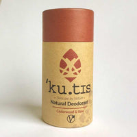 natural vegan deodorant scented with cedarwood and rose