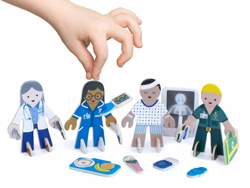 doctors and nurses imaginative play set
