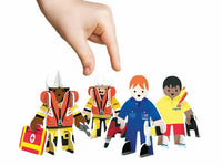 eco friendly toy set lifeboat people build and play