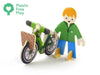 man from eco house playset
