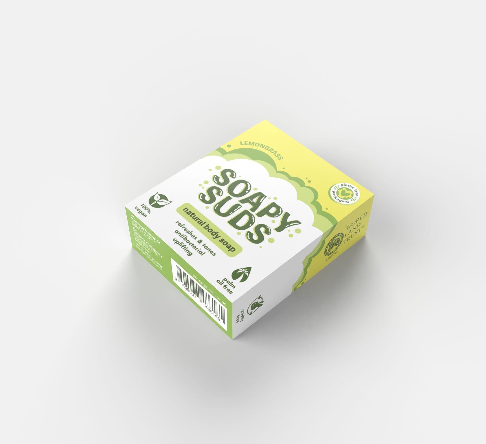 Friendly Soap Conditioner Bar – Mit Pfefferminz & Eukalyptus, 90g, Plastikfrei, Für Weiches Haar