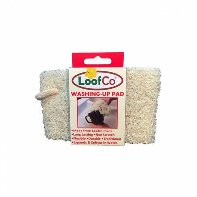 loofco washing up pad on a rope