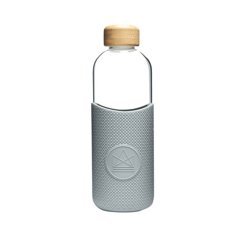 Reusable Glass Water Bottle - 1000ml - Forever Young