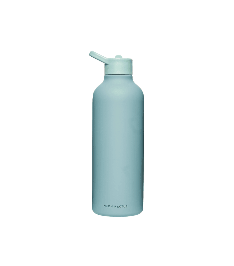 Tritan Water Bottle - 1.3L - Happy Camper - The Friendly Turtle