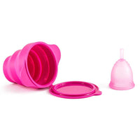 Menstrual Cup Cleaner in pink