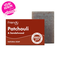 Patchouli & Sandalwood Vegan Soap Bar