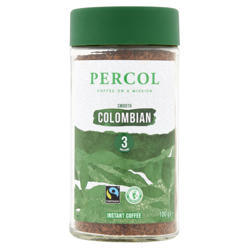 Percol Freeze Dried Instant Coffee - Colombian