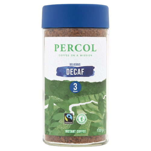 Percol Freeze Dried Instant Coffee - Decaf