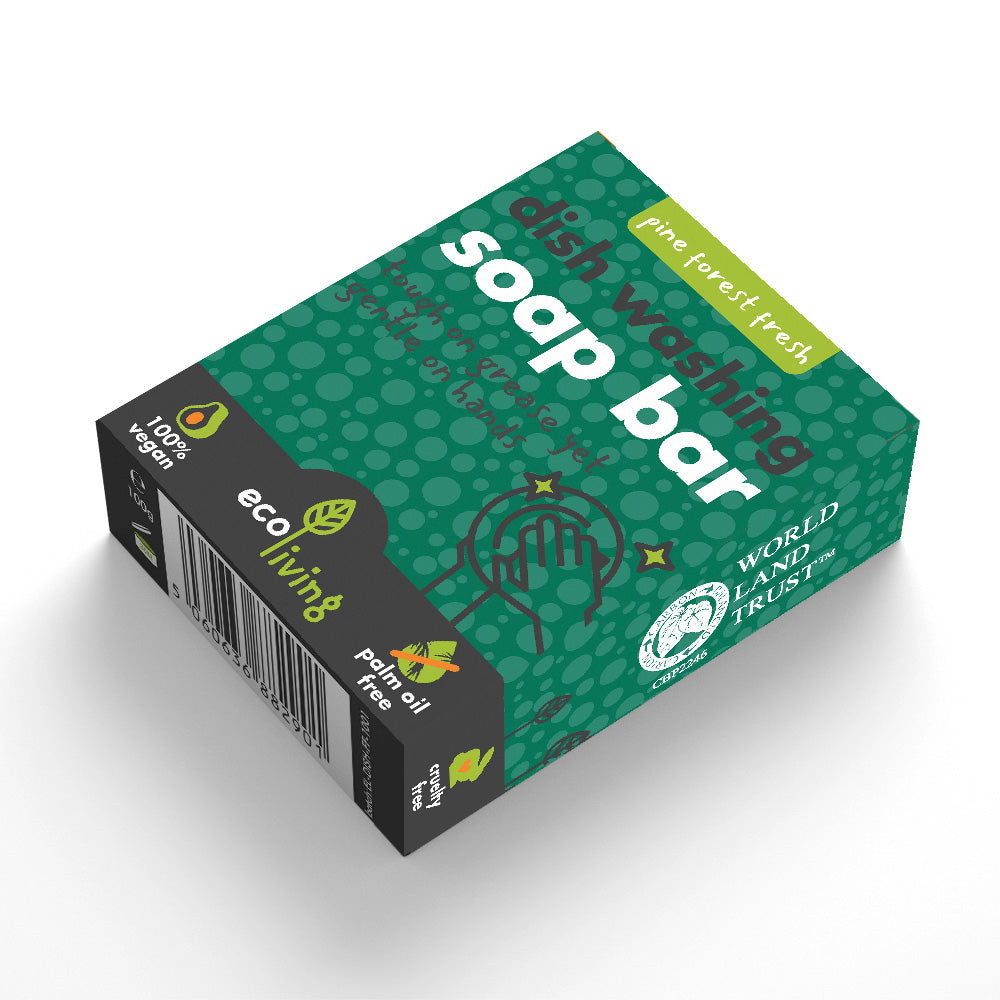 Ecoliving Dish Soap Bar - Pine Forest Fresh