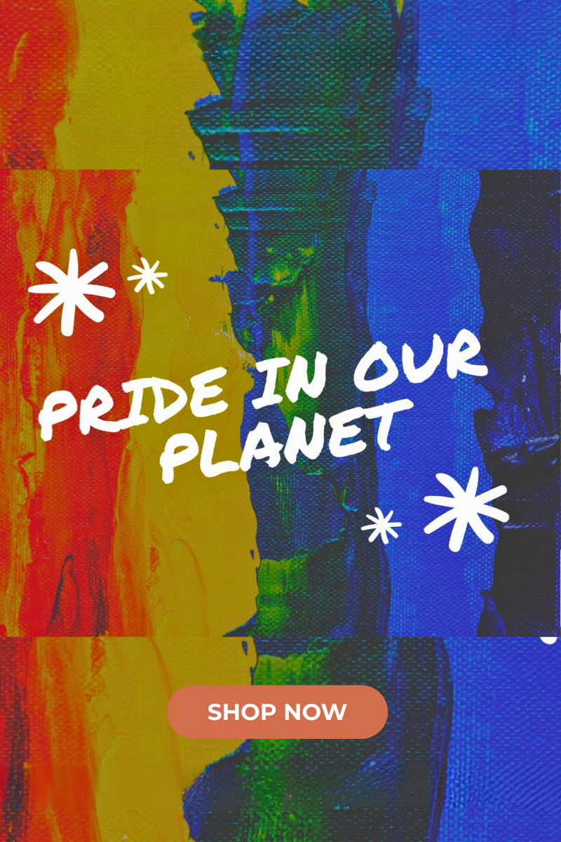 Pride in Our Planet | There is a Planet LGBTQ | Zero Waste Shop Friendly Turtle
