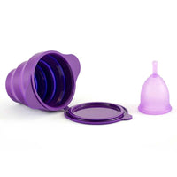 Menstrual Cup Cleaner in purple