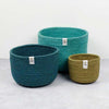 tall jute bowls set of 3 in blue