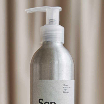 sop reusable pump on a bottle