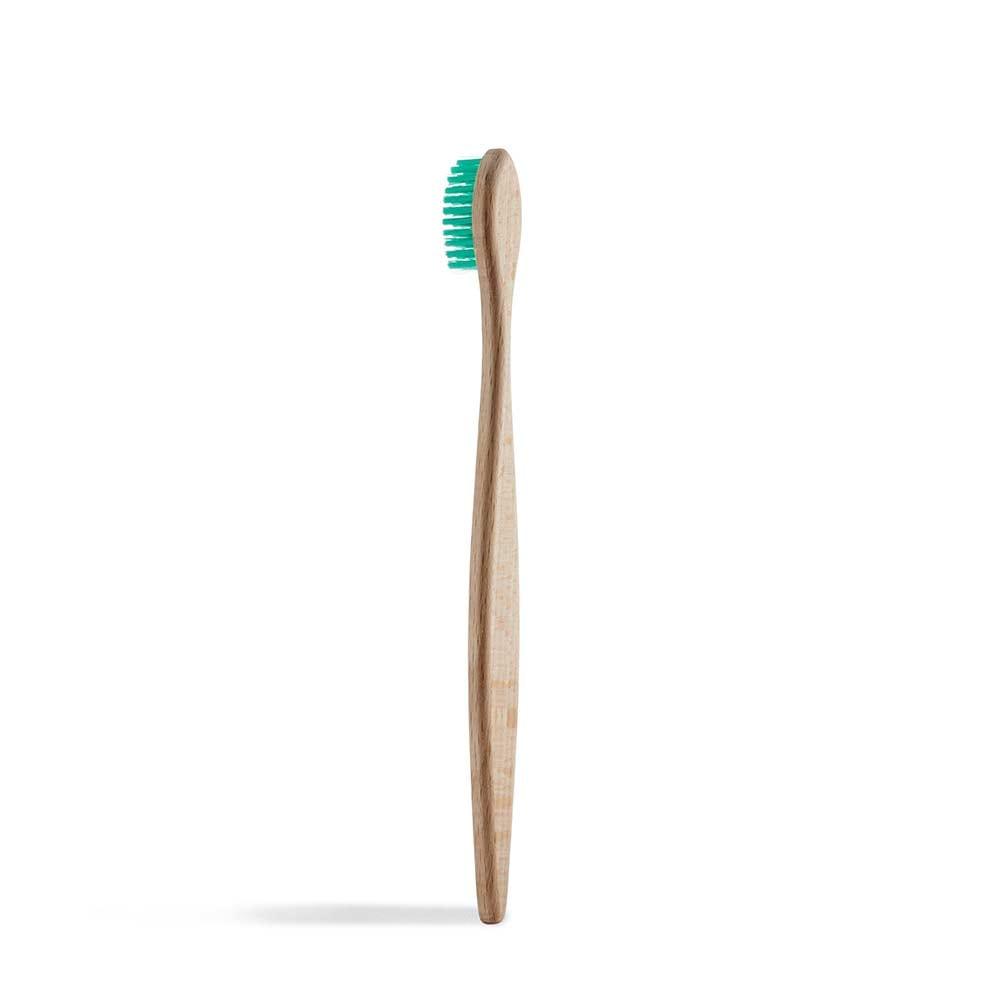wooden toothbrush with curved back from georganics
