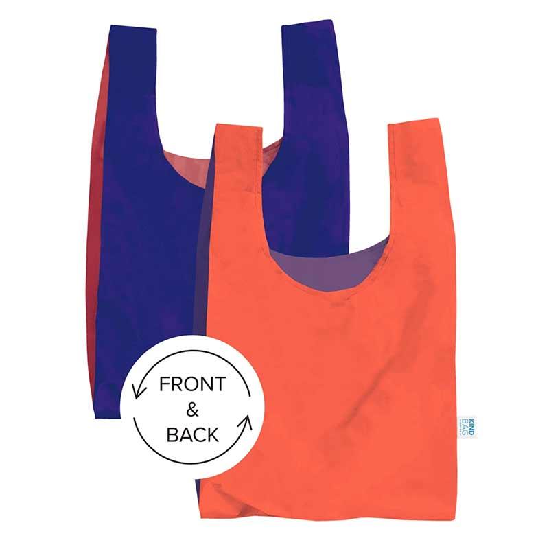 bicolour shopping bag