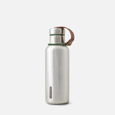 Stainless Steel Insulated Water Bottle - 500ml - Olive - The Friendly Turtle
