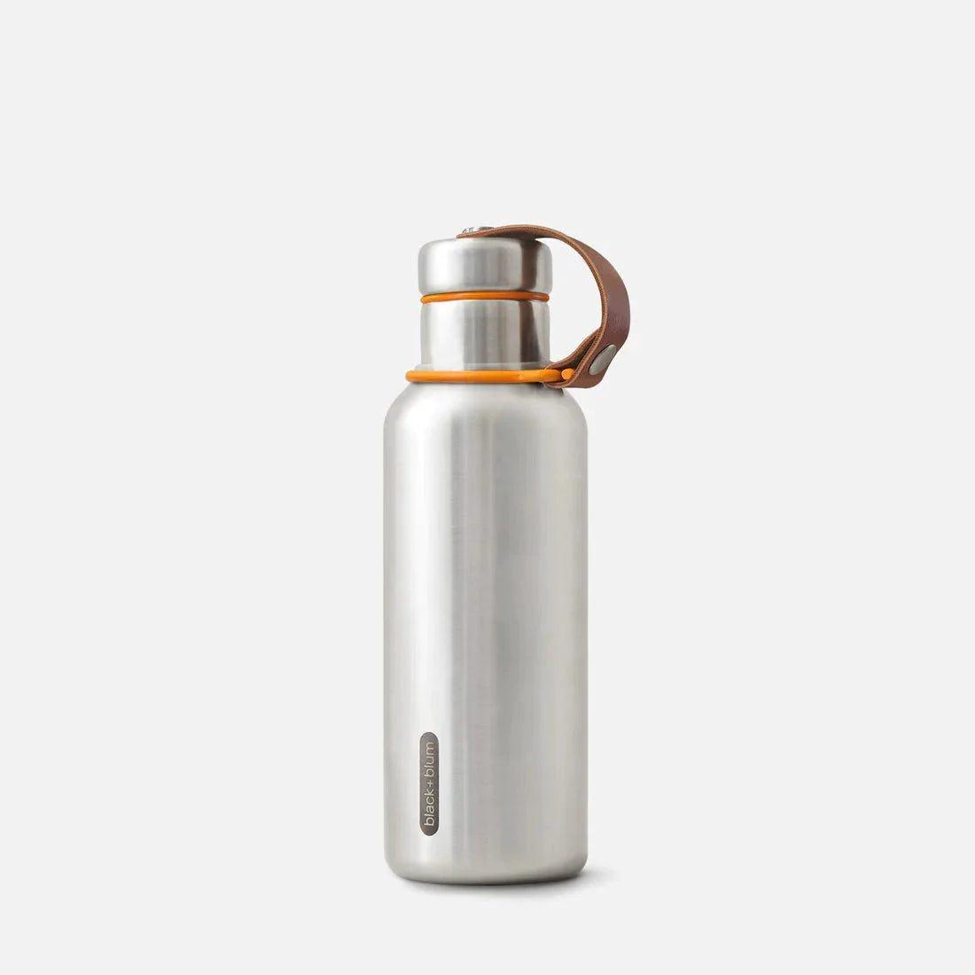 Stainless Steel Insulated Water Bottle - 500ml - Orange
