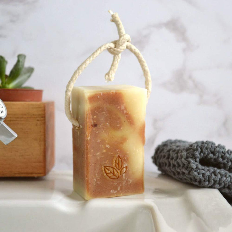luxury soap on a rope extra long lasting